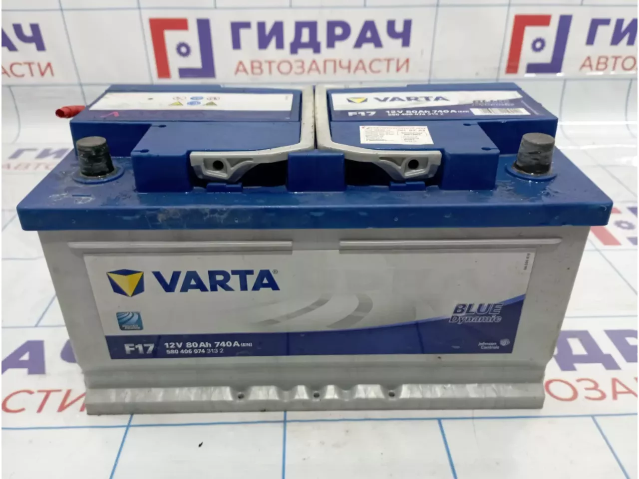 Аккумулятор VARTA BLUE DYNAMIC F17 80 Ач